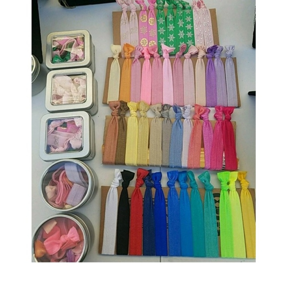Fold Over Elastic Hair Ties